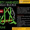 Safety Harness Single Buckle thumb 1