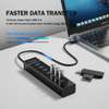 USB HUB Multiport USB 3.0 HUB With 7 Ports thumb 1