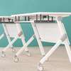 Foldble table: Foldable Training Table with Wheel Casters thumb 3