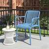 Outdoor Chair; White Plastic Outdoor Chair in Suneka thumb 5