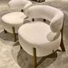Set of 2 Armchairs with Cushions and Wooden Legs thumb 12