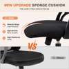 Mesh Office Chair with Adjustable Headrest & Lumbar Support thumb 2
