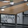 Metal Frame Wooden Boardroom Table thumb 4