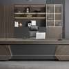 Office Desk: L-Designed 2400mm CEO Desk thumb 1