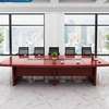 Executive Oval Wooden Conference Table thumb 0