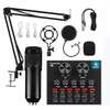 Condenser Microphone Mic Professional Live Broadcast thumb 0