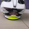 SMK Stellar Swank White Sports Bike Helmet thumb 7