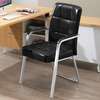 Office Guest Chair with Faux Leather Upholstery thumb 6