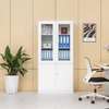 Glass and Steel Half Door Storage Cabinet thumb 6