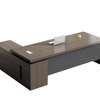 Office Desk : 1.6M Modern L-Shaped Executive Desk thumb 1