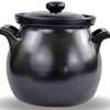 *High quality heavy ceramic black pot thumb 1