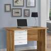 Office tables: 100cm wooden study home office table thumb 0