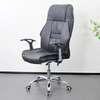 Ergonomic High-Back Leather Office Chair thumb 3