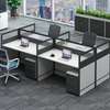OFFICE DESK: 4 Way Office Workstation Desk thumb 0