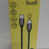 Braided USB-C to USB-C Cable Budi 65W 1,5m (black) thumb 2