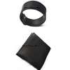 Mens Black Leather wallet and bracelet thumb 0