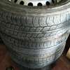 4 Dunlop Tyres with Rims, size 225/70r17c AT20 Grand Trek thumb 1