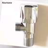 Brass Plated Chrome Angle Valve for Kitchen Toilet Bathroom thumb 1
