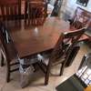 4-Seater Sturdy Mahogany Dining Set thumb 6