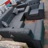 Grey five seater sofa set on sell thumb 1