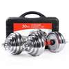 30kg Chrome Dumbbell Set Adjustable thumb 0