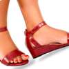 Low open wedge shoes thumb 4