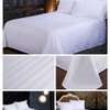 Pure cotton white bedsheets thumb 0