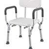 HEIGHT ADJUSTABLE SHOWER CHAIR WITH ARMS thumb 0
