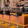 Commercial Chrome Bar Stool – Adjustable Swivel Chair thumb 3