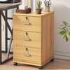 3‑Drawer Wooden Pedestal thumb 0