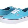 DEEP SKY BLUE DOUBLE SOLE AUTHENTIC VANS SHOES thumb 1