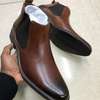 Clarks Genuine Leather Official Boots - Coffee Brown thumb 0