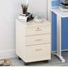 Lockable 3-Drawer Pedestal Office Movable Cabinet thumb 2