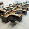 Office Workstation :  Modular 4-Way Staff Workstation, thumb 3