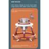 TOP 2 Height Adjustable Anti-Rollover Push Baby Walker thumb 2