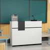 Reception Desk: 1600mm  Reception Desk With Drawers thumb 2