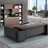 Modern CEO Office Table – L-Shaped Wood Executive Desk thumb 1