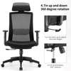 Office chair; Ergonomic high-back desk seat thumb 9