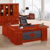 Office Desk: 140cm Mahogany Ample Executive Desk thumb 1