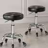 Office Barstool: Chrome Plated Legs Adjustable Stool thumb 3