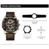 NF8043 Casual Leather Strap Quartz Watch for Men thumb 5