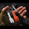 Hidden Key Shape Folding Knife Holder Keychain Portable Mini thumb 4