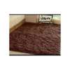 Soft Fluffy Carpet  5*8 (chocolate brown) thumb 2
