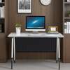 Office Table: White Simple Design Training Office Table thumb 0
