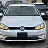 Volkswagen Golf MK7.5 white color 2019 model. thumb 0