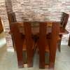 4 seater mahogany dining table thumb 3