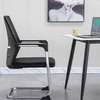 Office Chair: Non-Swivel Strong Mesh Office Waiting Seat thumb 5