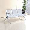 3‑Seater Modern Steel Reception Office Bench thumb 9