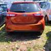 Toyota Vitz hybrid orange 2018 thumb 7
