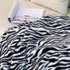 Fleece Throw Blanket-zebra print thumb 3